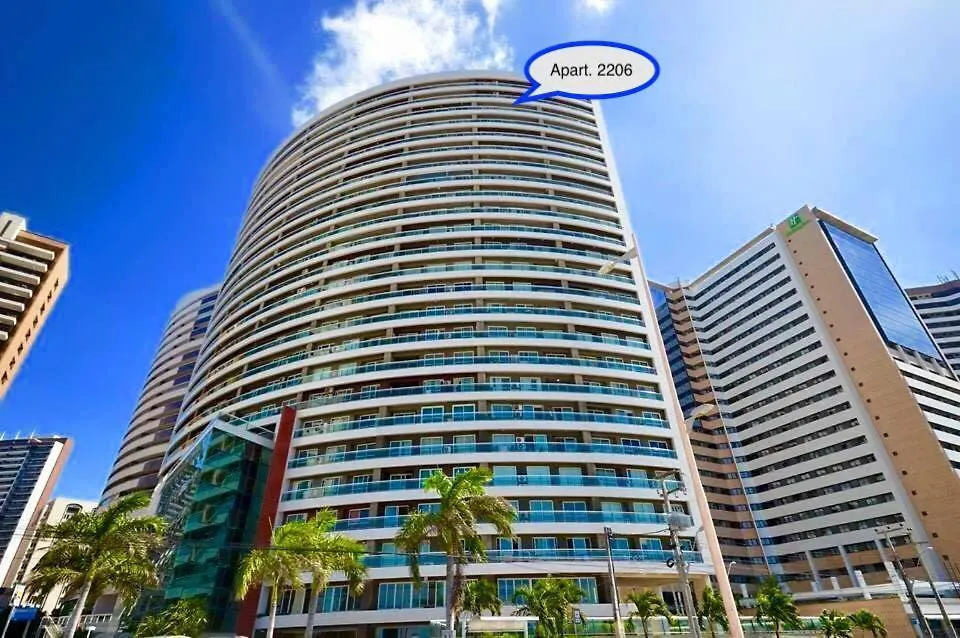 Modern Beachfront Apartment W. Magnificent Seaview Fortaleza  Fortaleza (Ceara)