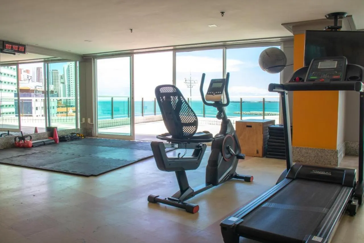 Modern Beachfront Apartment W. Magnificent Seaview Fortaleza  Brasil