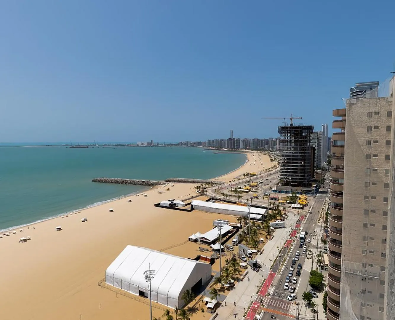 Modern Beachfront Apartment W. Magnificent Seaview Fortaleza  Brasil