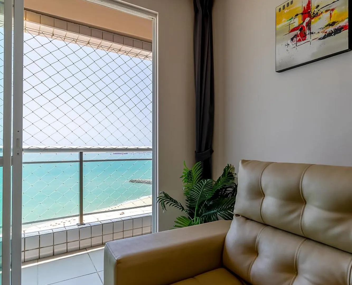 Modern Beachfront Apartment W. Magnificent Seaview Fortaleza  Fortaleza (Ceara)